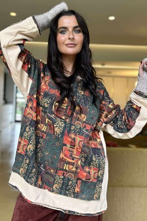 Jackanory Dream Sweatshirt Apricot